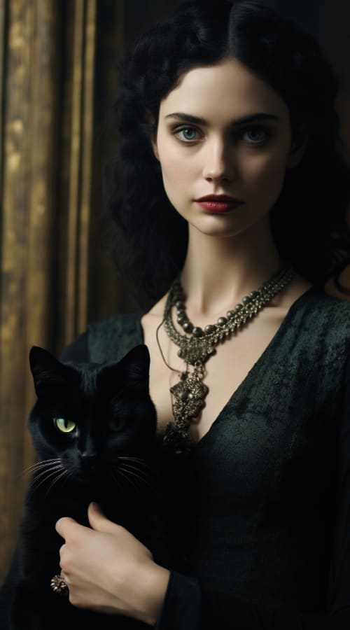 imagem de Morgana, representando o arquétipo do mago