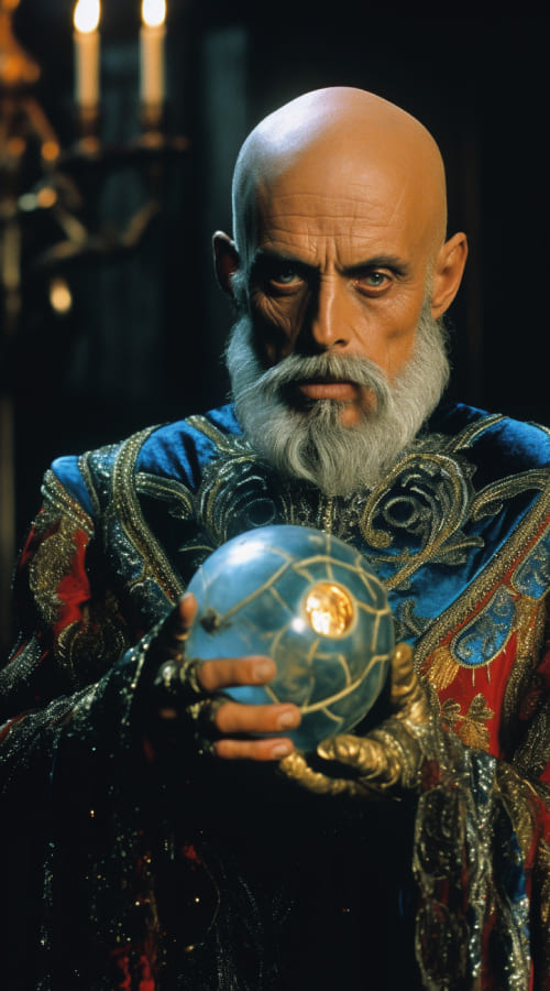 imagem de Nicolau Flamel, representando o arquétipo do mago